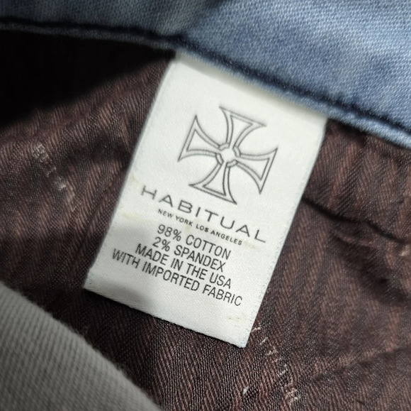 Habitual Alice High Waist Coated Skinny Jeans in Brown, Slim Fit, Size 31, EUC! - Picture 11 of 12